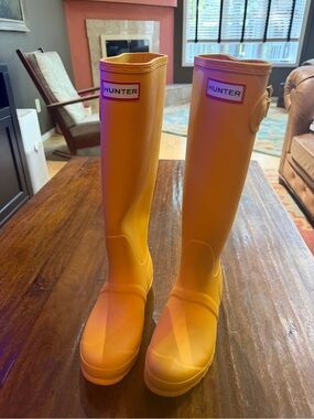 Hunter | Shoes | Hunter Womens Refined Creeper Tall Boots | Poshmark